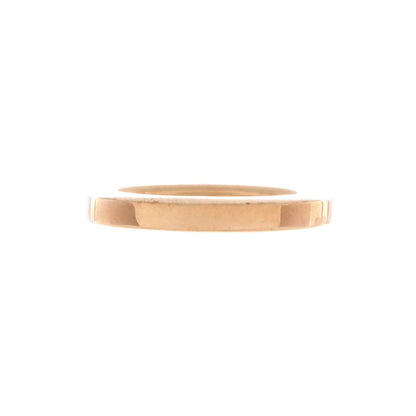 Tiffany & Co. Lock Ring 18K Rose Gold With Diamonds