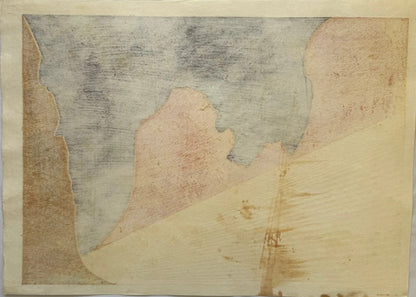 Toshi Yoshida "Energy" 1975 Signed Woodblock Print Limited Edition 200