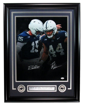 Drew Allar/Tyler Warren Dual-Autographed 16X20 Photo Penn State Jsa 195727