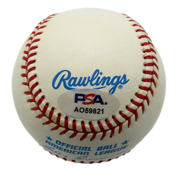 Cal Ripken Jr. HOF Signed/Autographed OAL Baseball Orioles PSA/DNA 195296