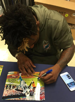 Jarvis Landry Autographed Game Winning Touchdown