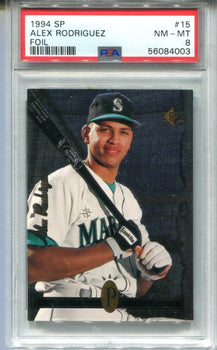 Alex Rodriguez 1994 Sp Foil Alex Rodriguez #15 Psa Nm-Mt 8 Card