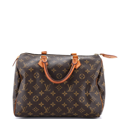Louis Vuitton Speedy Handbag Monogram Canvas 30