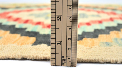 Reversible 2X3 Kilim Flat-Woven Oriental Rug Small Decor for Bedroom Bathroom