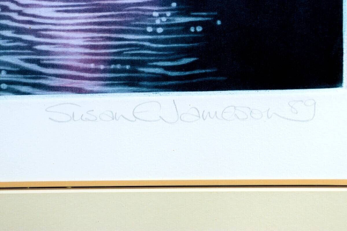 Susan Jameson - Storm Original Lithograph Print