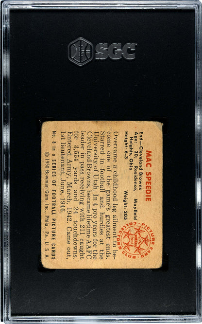 Mac Speedie 1950 #8 Sgc 2