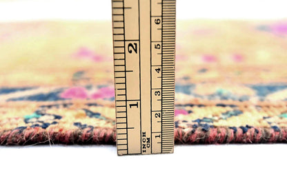 Distressed Tribal Oriental Runner Rug Handmade