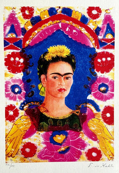 Frida Kahlo Lithograph 275Ex