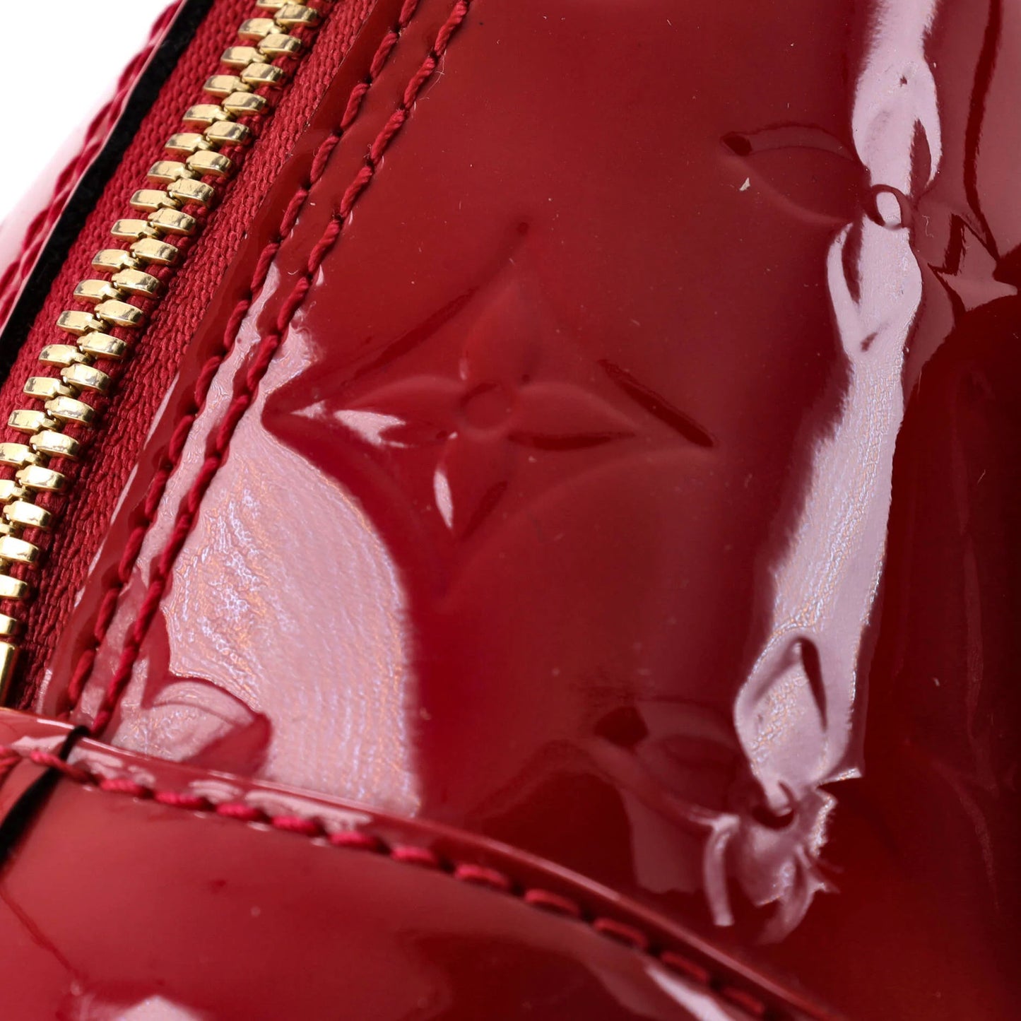 Louis Vuitton Alma Handbag Monogram Vernis Bb