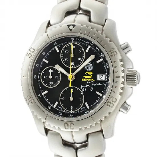 Tag Heuer Link Chronograph Ayrton Senna 4098 / Ltd Ct2115.Ba0550