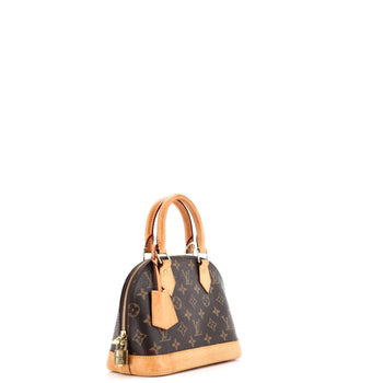 Louis Vuitton Alma Handbag Monogram Canvas Bb