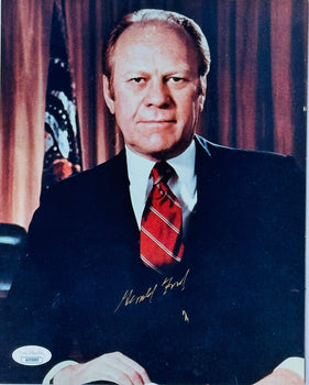 Gerald Ford Autographed 8X10 Photo (Jsa)