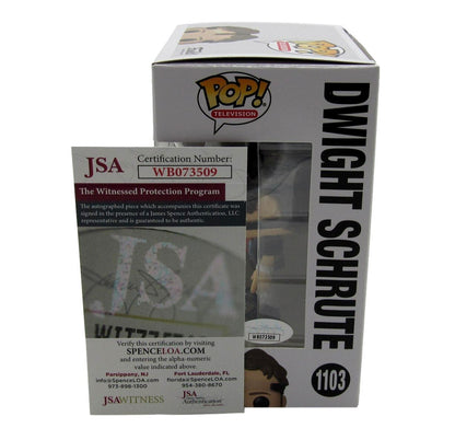 Rainn Wilson Autographed Funko Pop! #1103 Figurine "The Office" Jsa 184712