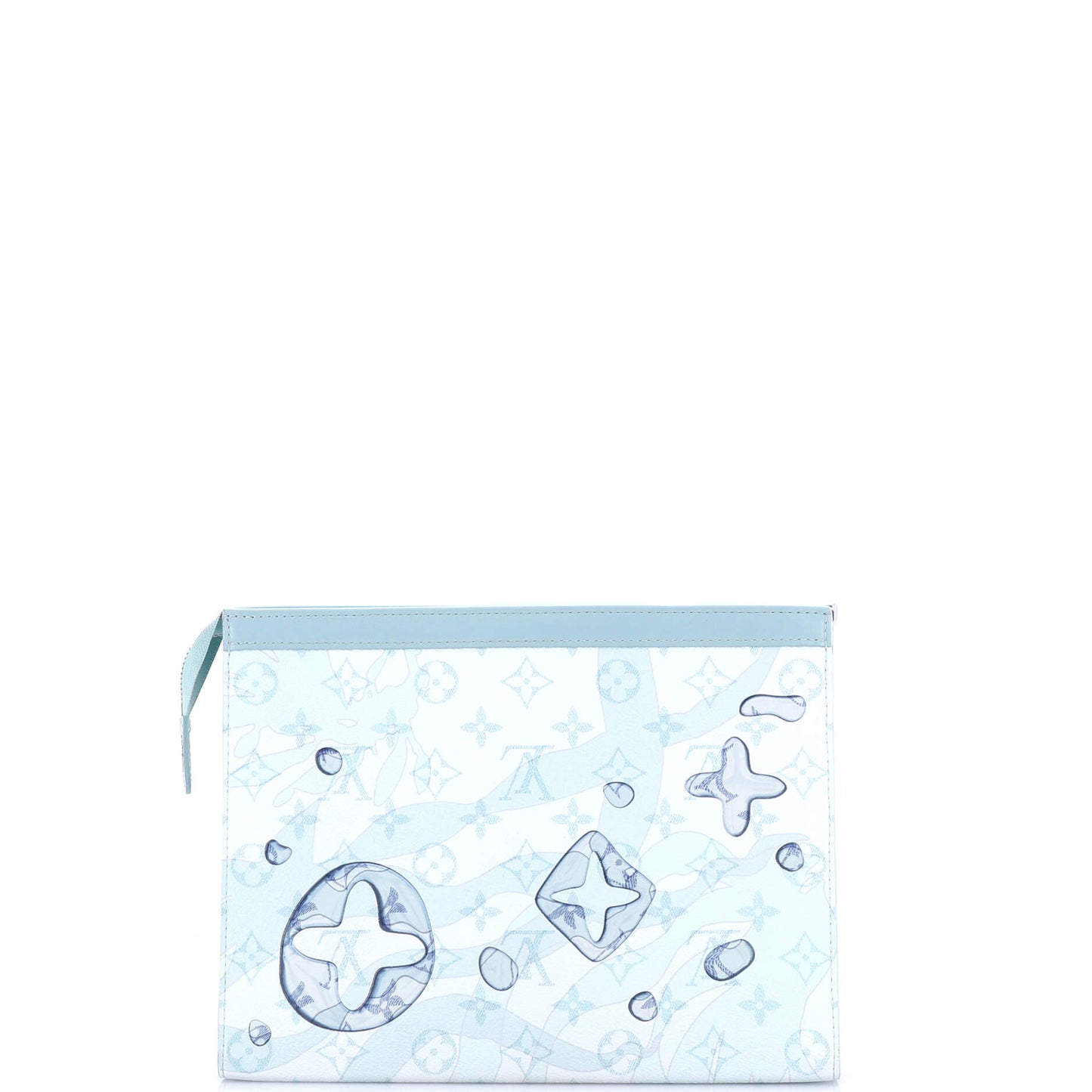 Louis Vuitton Pochette Voyage Limited Edition Aquagarden Monogram Canvas Mm