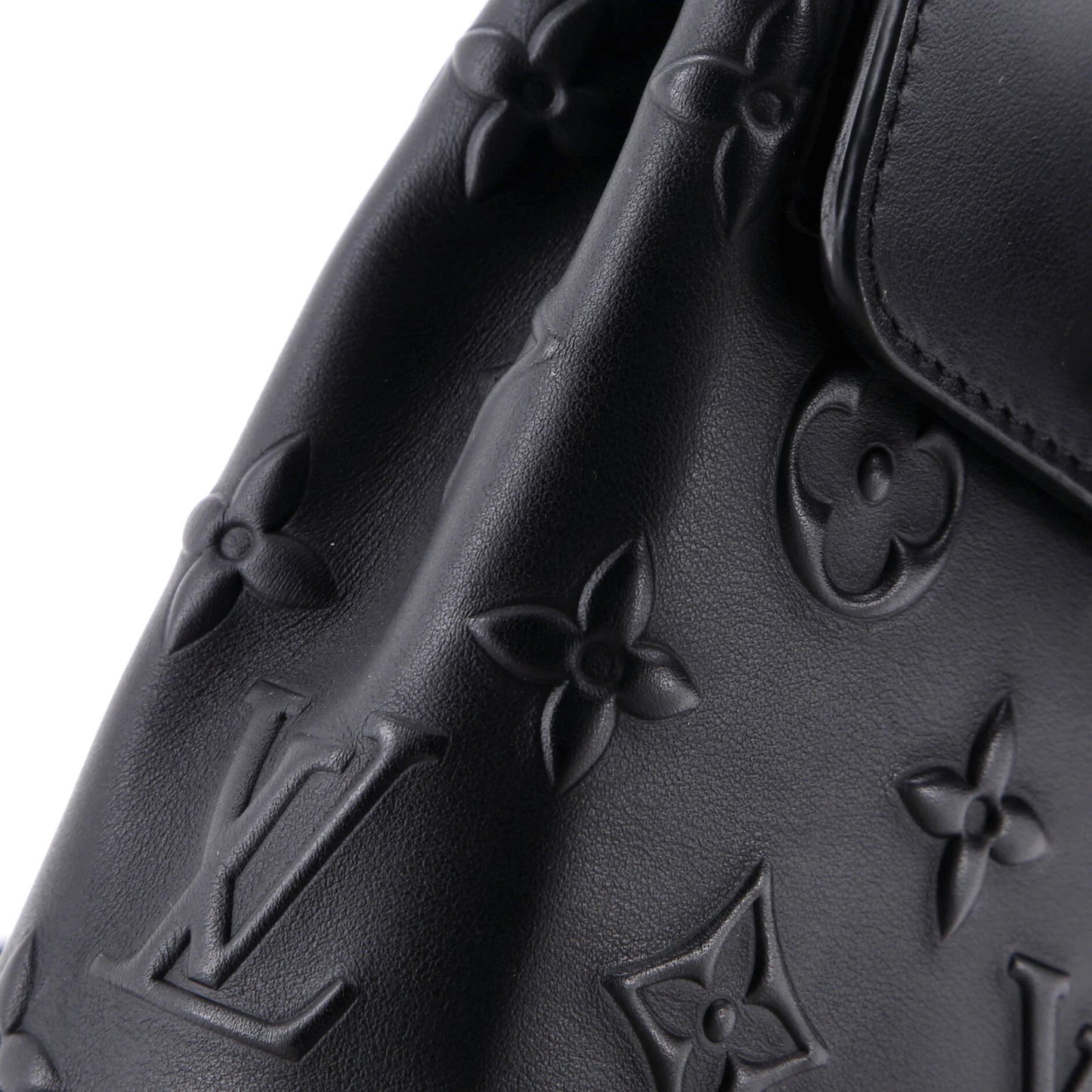 Louis Vuitton Steamer Bag Monogram Seal Leather Xs