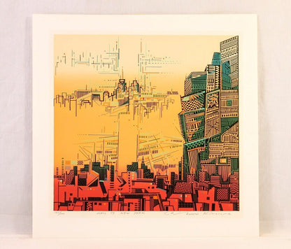 Risaburo Kimura Signed Original Serigraph