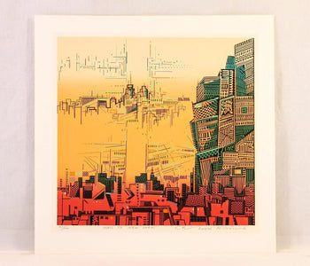Risaburo Kimura Signed Original Serigraph