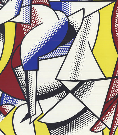 Roy Lichtenstein The Red Horse Man " Offset Lithograph Pop Art