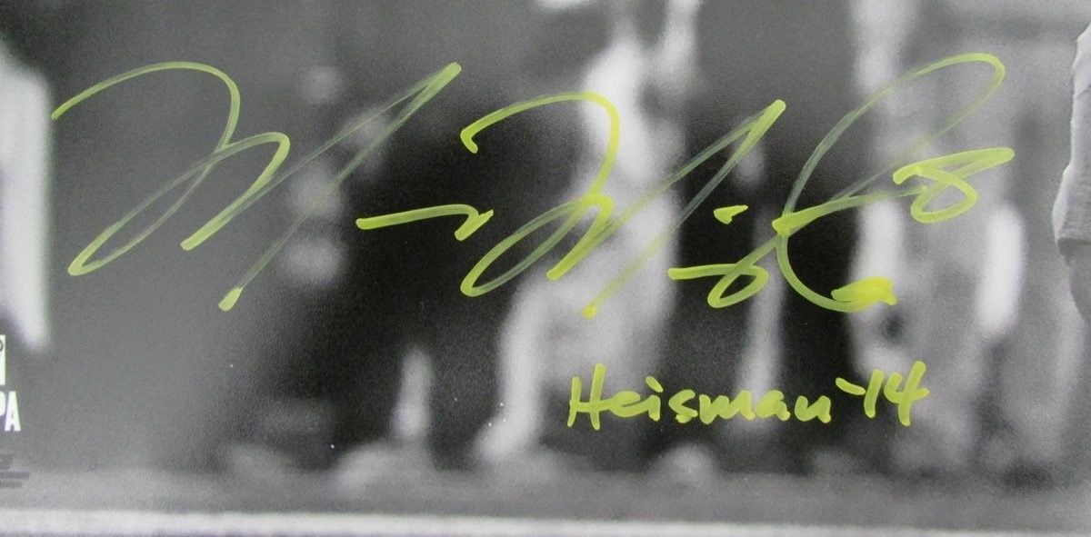 Marcus Mariota Oregon Ducks Signed/Autographed 16X20 Photo Jsa Wp096757 Titans