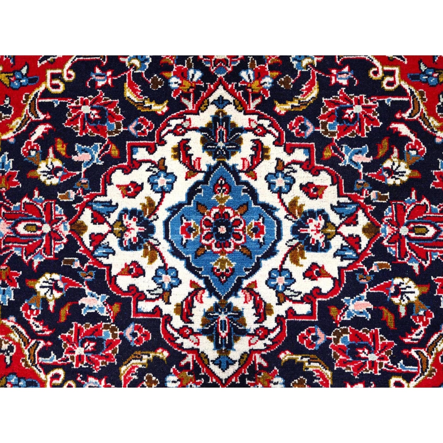 9'6"X12'10" Lychee Red Hand Knotted Zoroastrian Kishoon Oriental Rug