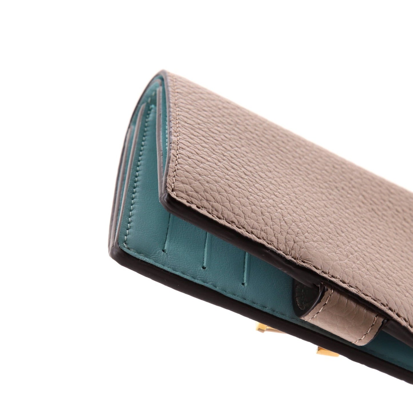 Louis Vuitton Lv Vertical Wallet Taurillion Leather Compact