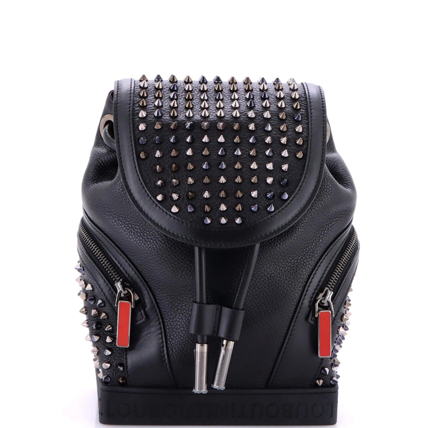 Christian Louboutin Explorafunk Backpack Spiked Leather Small