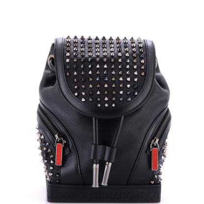 Christian Louboutin Explorafunk Backpack Spiked Leather Small