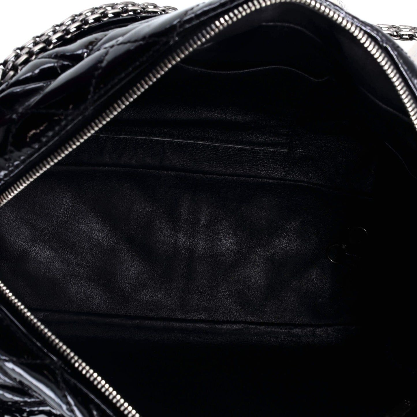 Chanel Reissue Camera Bag Quilted Patent Large