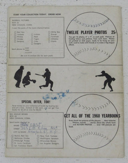 Bill Mazeroski Hof Signed/Auto 1969 Pittsburgh Pirates Yearbook Jsa 198644