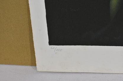 Paul Wunderlich - Twilight 3 Ed125 Original Lithograph Signed Surrealism Art