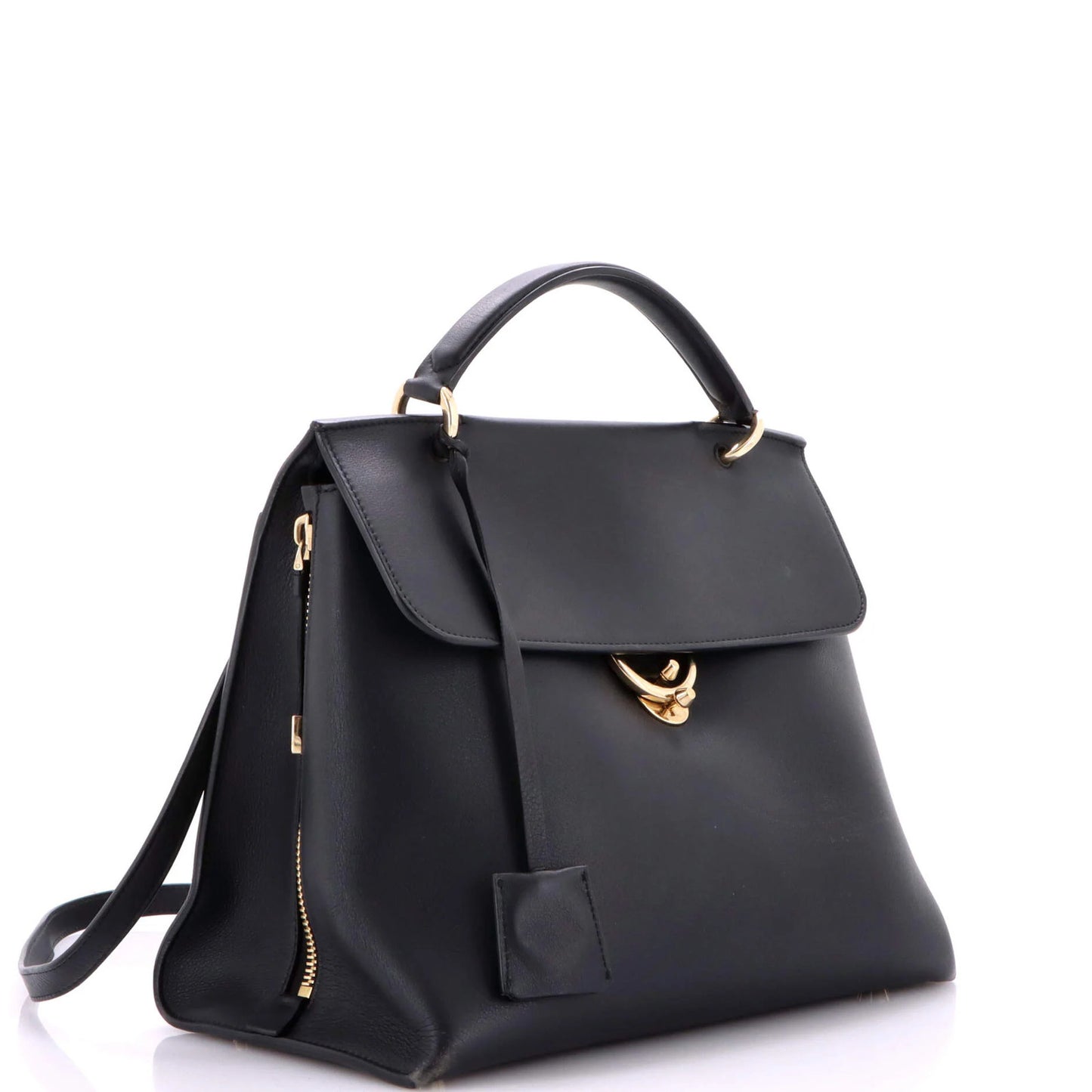 Salvatore Ferragamo Jet Set Top Handle Bag Leather Large