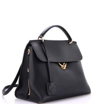 Salvatore Ferragamo Jet Set Top Handle Bag Leather Large