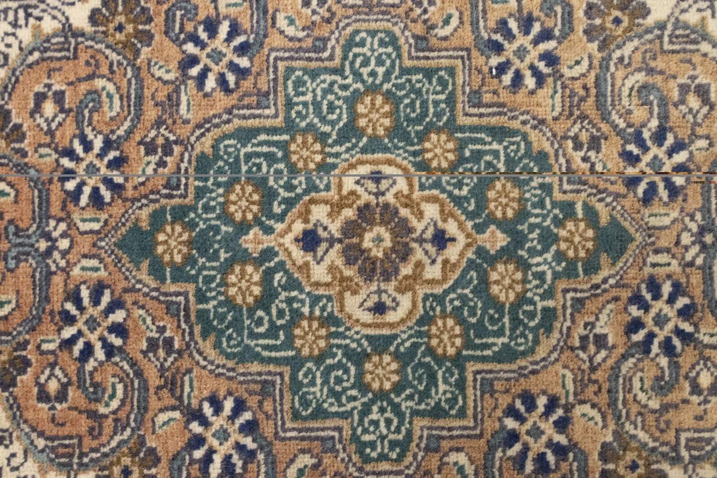 Semi-Antique Traditional Oriental Rug Muted