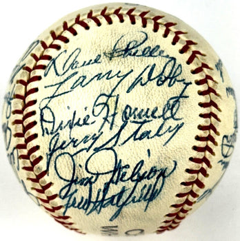 1957 Chicago White Sox Team Signed Baseball (27)