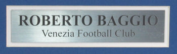 Roberto Baggio Signed Venezia Football Club