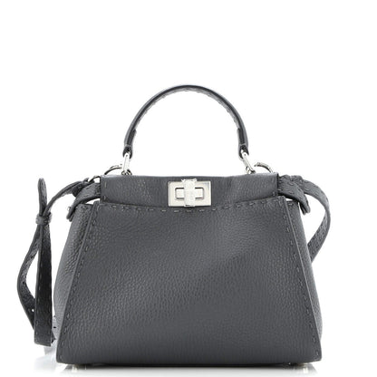 Fendi Selleria Peekaboo Bag Leather Mini