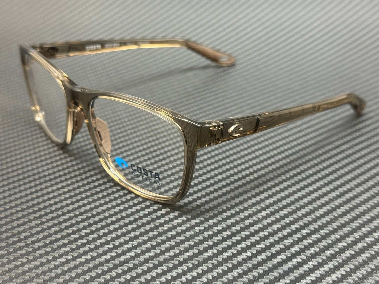 COSTA DEL MAR 6A8024 02 Taupe Crystal Men's 52 mm Eyeglasses
