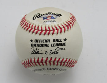 Don Drysdale Hof Signed Onl Baseball Los Angeles Dodgers Psa/Dna 191695