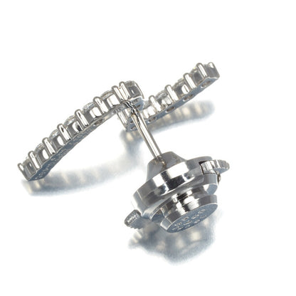 Gimel Brooch Diamond 0.485Ct Initial Alphabet S