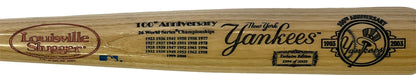 New York Yankees 100Th Anniversay Commemorative Bat Mlb #1394/2003
