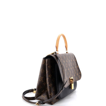 Louis Vuitton Marignan Handbag Monogram Canvas With Leather
