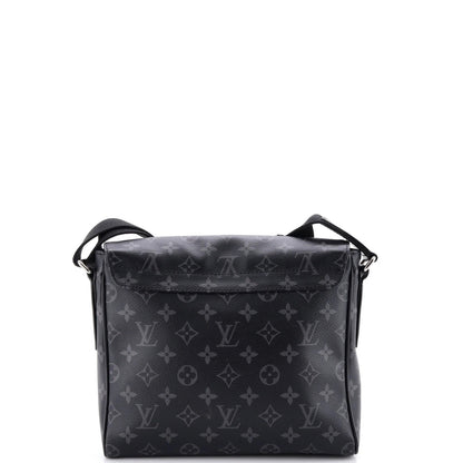 Louis Vuitton District Messenger Bag Monogram Eclipse Canvas Pm