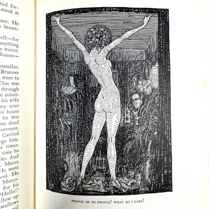 Gothic - Alraune by Hanns Heinz Ewers - 1st English 1929 Illustrated Mahlon Blaine