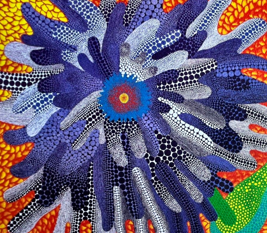 Yayoi Kusama Lithograph Coa