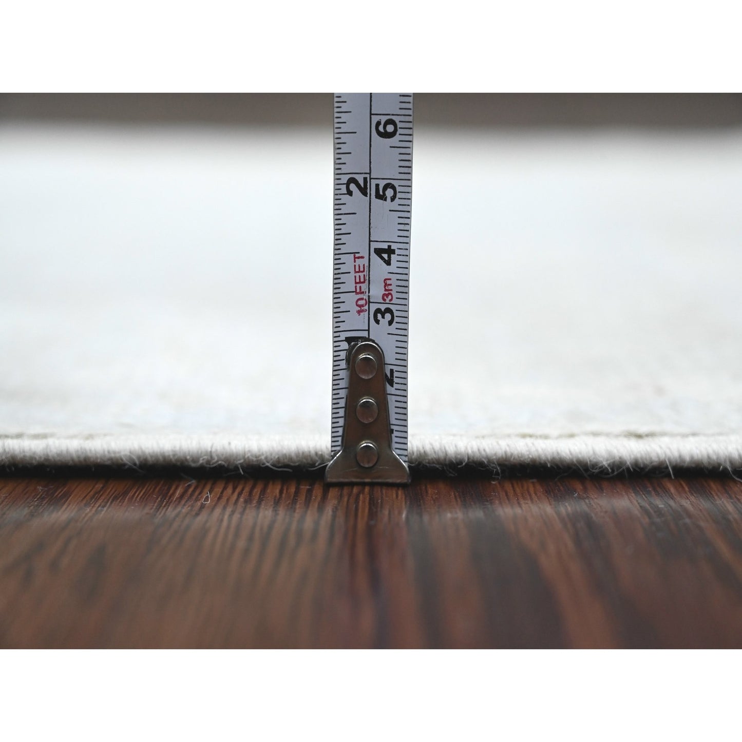 2'10"X19'6" Gray Afghan Angora Oushak Hand Knotted Pure Wool Runner Rug