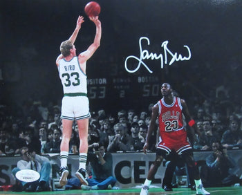 Larry Bird Hof Signed/Auto 8X10 Photo With