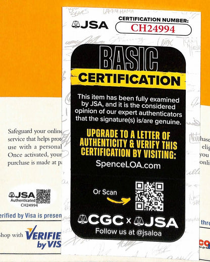 Ichiro Suzuki Hof Signed 8/8/2002 Sports Illustrated Magazine Newstand Jsa