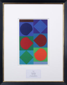 Victor Vasarely Beryll Original Serigraph