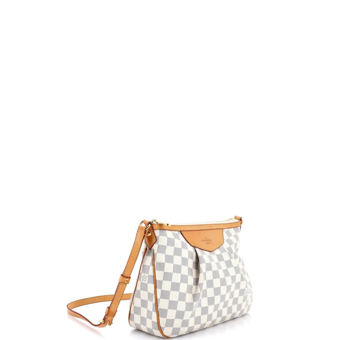 Louis Vuitton Siracusa Handbag Damier Pm