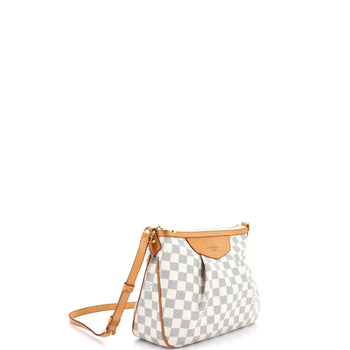 Louis Vuitton Siracusa Handbag Damier Pm